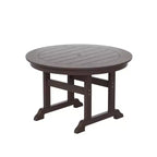 WestinTrends Set da pranzo da esterno con tavolo rotondo e sedie moderne, 5 pezzi