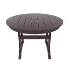 WestinTrends Set da pranzo da esterno con tavolo rotondo e sedie moderne, 5 pezzi