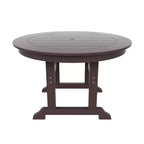 WestinTrends Set da pranzo da esterno con tavolo rotondo e sedie moderne, 5 pezzi