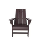 WestinTrends Set da pranzo da esterno con tavolo rotondo e sedie moderne, 5 pezzi