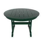WestinTrends Set da pranzo da esterno con tavolo rotondo e sedie moderne, 5 pezzi