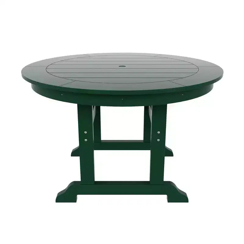WestinTrends Set da pranzo da esterno con tavolo rotondo e sedie moderne, 5 pezzi