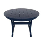 WestinTrends Set da pranzo da esterno con tavolo rotondo e sedie moderne, 5 pezzi