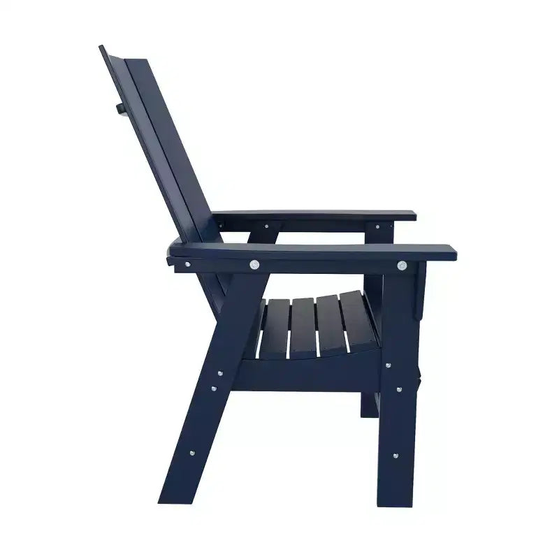 WestinTrends Set da pranzo da esterno con tavolo rotondo e sedie moderne, 5 pezzi