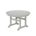 WestinTrends Set da pranzo da esterno con tavolo rotondo e sedie moderne, 5 pezzi