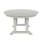 WestinTrends Set da pranzo da esterno con tavolo rotondo e sedie moderne, 5 pezzi