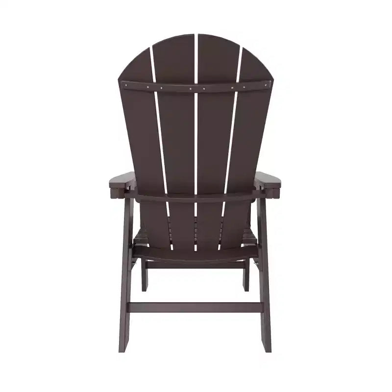 WestinTrends Set da 5 Pezzi con Tavolo Quadrato da Pranzo e Poltrone da Esterno con Schienale Curvo