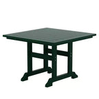 WestinTrends Set da 5 Pezzi con Tavolo Quadrato da Pranzo e Poltrone da Esterno con Schienale Curvo