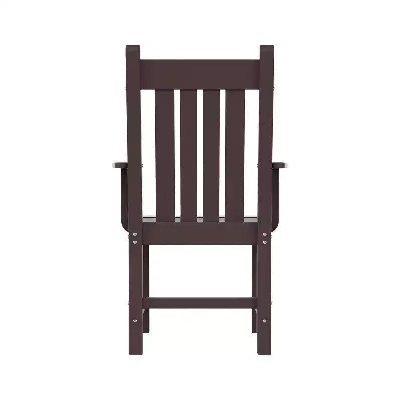 WestinTrends Set da pranzo da esterno a 6 pezzi con tavolo e panca, sedie con braccioli