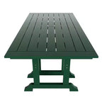 WestinTrends Set da pranzo da esterno a 6 pezzi con tavolo e panca, sedie con braccioli