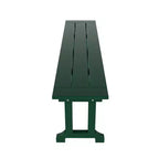 WestinTrends Set da pranzo da esterno a 6 pezzi con tavolo e panca, sedie con braccioli