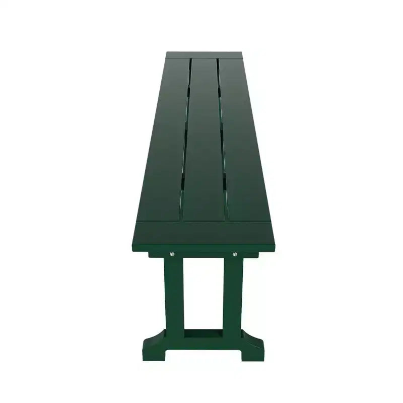 WestinTrends Set da pranzo da esterno a 6 pezzi con tavolo e panca, sedie con braccioli