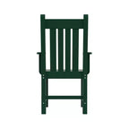 WestinTrends Set da pranzo da esterno a 6 pezzi con tavolo e panca, sedie con braccioli