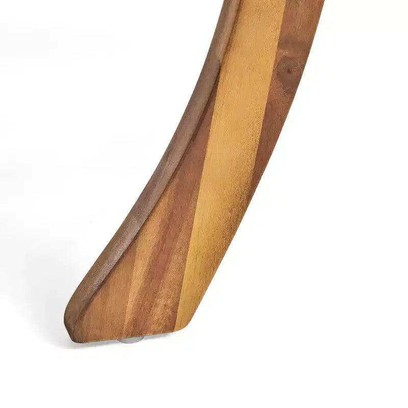 GDFStudio Izara Tavolo da pranzo quadrato in legno di acacia da esterno, Teak