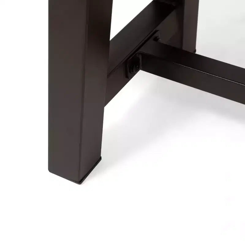 GDFStudio Chilian Set da Picnic da Esterno in Legno di Acacia, 3 Pezzi, Grigio/Metallo Rustico