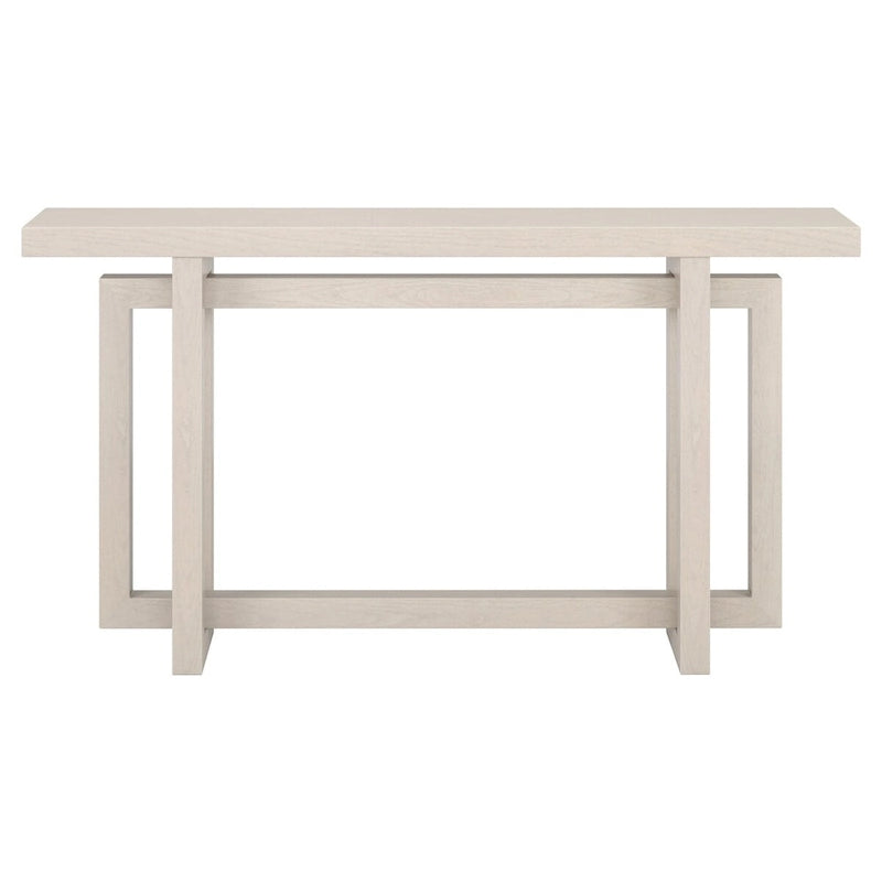 Consolle moderna in rovere bianco, nero o grigio anticato, larghezza 140 cm