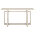 Consolle moderna in rovere bianco, nero o grigio anticato, larghezza 140 cm