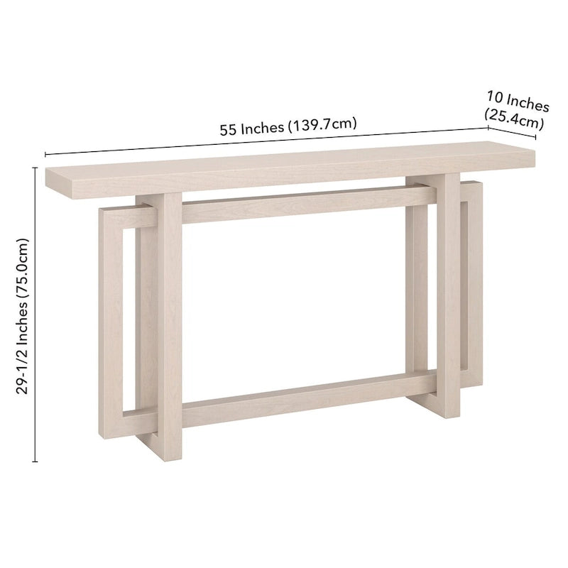 Consolle moderna in rovere bianco, nero o grigio anticato, larghezza 140 cm