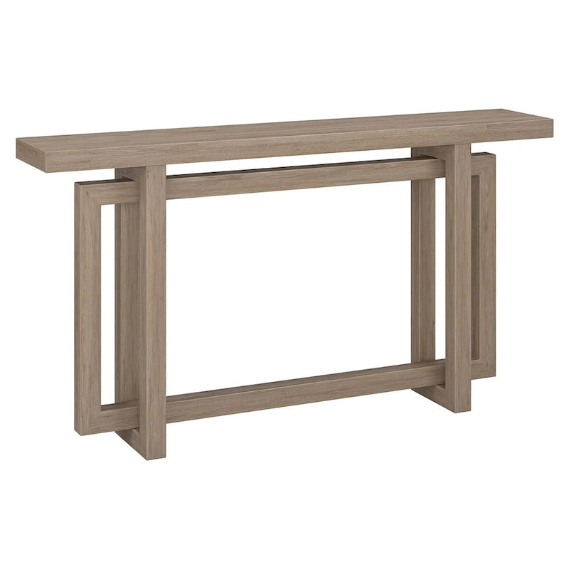 Consolle moderna in rovere bianco, nero o grigio anticato, larghezza 140 cm
