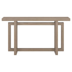 Consolle moderna in rovere bianco, nero o grigio anticato, larghezza 140 cm
