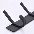 Appendiabiti da Parete Nero/Argento, 5 Ganci