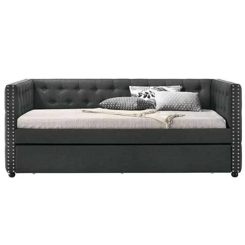 Acme Furniture Letto Romona in Tessuto