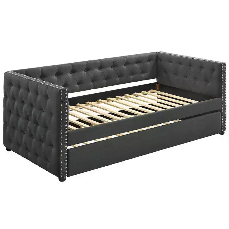 Acme Furniture Letto Romona in Tessuto