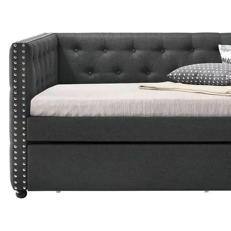 Acme Furniture Letto Romona in Tessuto