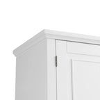 Armadietto alto con ante e cassetto, grigio / nero / bianco, 1 unità